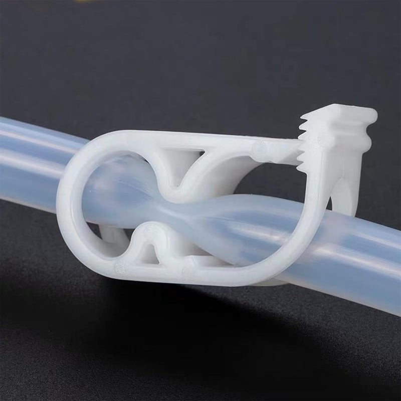 LINYUEARUI 20PCS Adjustable Plastic Tubing Clamp，Hose Shut Off Clamps for 1/4" - 1/2"，Tubing Hose Clamps Valve Flow Control，Water Flow Control Hose Clip Laboratory Pinch Valve，for Beer Bottle And Infusion Bottle - Image 5